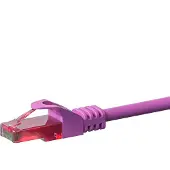 Dsit Câble réseau CAT6, U/UTP, 5 mètres, rose, 100% cuivre