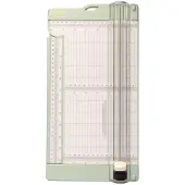 Vaessen creative | Coupe Papier Avec Pliage 15x30,5cm Menthe