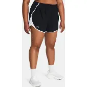 Under Armour Fly By 3in Shorts Noir 2X Femme