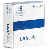 Dsit CAT6 U/UTP 50m enroulé sur bobine gris CCA (DC-UTP6CCA50S-GRY)