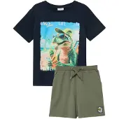 s.Oliver Set bleu marine / bleu ciel / vert / olive
