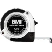 Bmi Mètre enrouleur twoCOMP Chrome 2m (2 m)