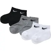 Nike Chaussettes 'Ankle' gris / noir / blanc