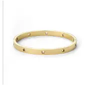 Timi Of Sweden Bracelet 'Leia' or