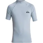 Quiksilver Everyday Upf50 Short Sleeve Rash Guard Gris 2XL Homme
