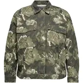 ONLY Carmakoma Veste mi-saison beige / vert / olive / vert foncé