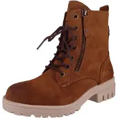 Mustang Bottines à lacets marron châtaigne