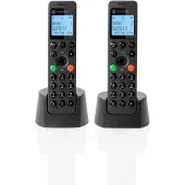 Motorola Dot202 Duo Wireless Landline Phone Clair One Size / EU Plug 220V