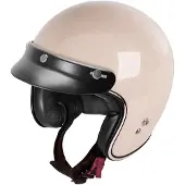 Gari G02x Fiberglass Open Face Helmet Rose S