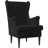 vidaXL fauteuil Noir Velours