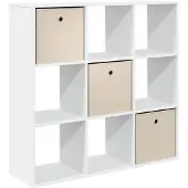 vidaXL Buffet à tiroirs , blanc, 102 x 31 x 99,5 cm