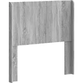 vidaXL Tête de lit, couleur Sonoma, matériau composite en bois