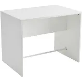 Poldimar Table de bar Bavo | 120 x 80 x 95 cm | Blanc