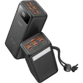 Veger powerbank 56 000 mAh PD QC3.0 5A 130W Tank Boost (W5001C) schwarz
