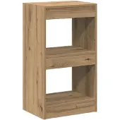 vidaXL Bibliothèque/Séparateur de pièce chêne artisanal 40x30x72 cm