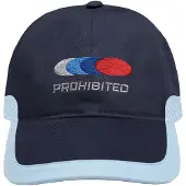 Prohibited Casquette bleu marine / bleu clair / mélange de couleurs