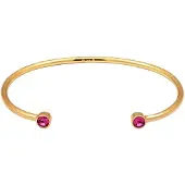 Elli Bracelet or / rose foncé