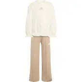 Adidas Survêtement 'Seasonals' beige foncé / blanc