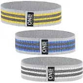 One Fitness Hb001 Set 3-en-1 Hip Bands