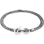 KUZZOI Bracelet gris / argent