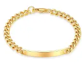 True Rebels Bracelet jaune d'or