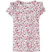 Name it T-Shirt 'Dotta' vert gazon / magenta / blanc