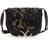 Campomaggi Sac à bandoulière beige / noir