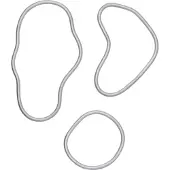 Ferm Living Pond Lot de Trivets