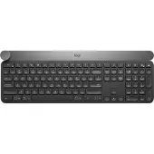 Logitech Craft Advanced keyboard with creative input dial clavier RF sans fil + Bluetooth QWERTY Italien Noir, Gris