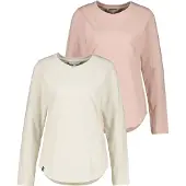 Alife & Kickin T-shirt 'LeabellaAK A' rose ancienne / blanc