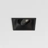 Astro Slimline Spot Encastrable Carré Orientable Matt Black