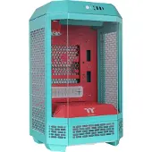 Thermaltake The Tower 250, Mini Tour, PC, Menthe, Rouge, Mini-ITX, SPCC, 21 cm