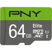 PNY Elite 64 Go MicroSDXC Classe 10