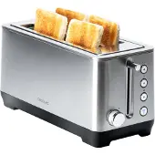 Cecotec Grille-pain Big Toast Extra Double à fentes longues, (1 600 watts, pour 4