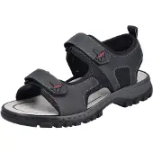 Rieker Sandales de randonnée noir