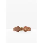 Bonprix Ceinture taille haute avec boucle western