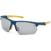 Timberland Lunettes de soleil 'TB00056 Matte blue 73/14/135 MAN Sunglasses' bleu