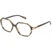 Just cavalli Lunettes de Vue VJC188 54/15/140 Marrone/giallo lucido Acetato WOMAN VJC188