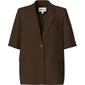 Pieces Blazer 'PCBOSELLA' brun foncé