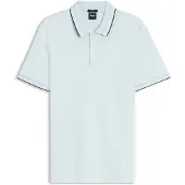 BOSS Polo Slim en coton mercerisé