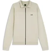 BOSS Cardigan zippé à motif graphique travaillé