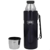 Thermos Stainless Steel With Handle-1.2l Thermal Bottle Noir