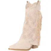 Salinyang Bottes de cowboy beige