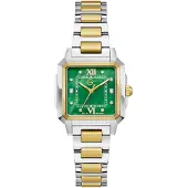 Gc Montre à affichage analogique or / vert / argent
