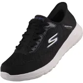 SKECHERS Slip-Ins Go Walk Max – Allan Herren Sneaker Schwarz/Weiß