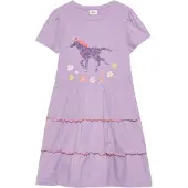 s.Oliver Robe violet / mélange de couleurs
