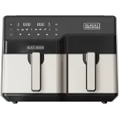Black & Decker Friteuse sans huile BXAF9000E 2500W Noir