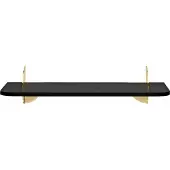 AYTM Aedes Étagère Black | Gold | Small: 50 cm