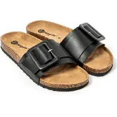 Espargatas Claquettes / Tongs 'Greta' noir
