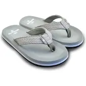 Brasileras Tongs Garçon Fille Antidérapantes confortables chaussures de plage/piscine/urbaines gris 34 EU -UBPFF